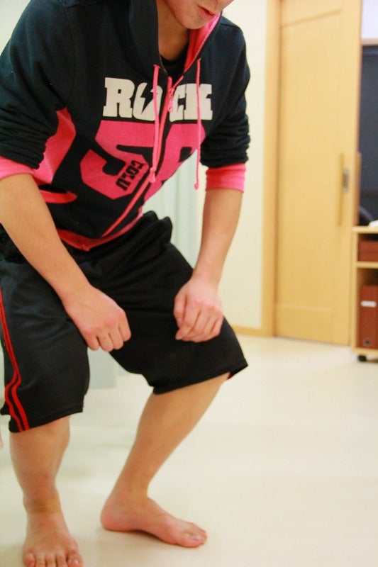 オスグッドの高校生、膝の痛み